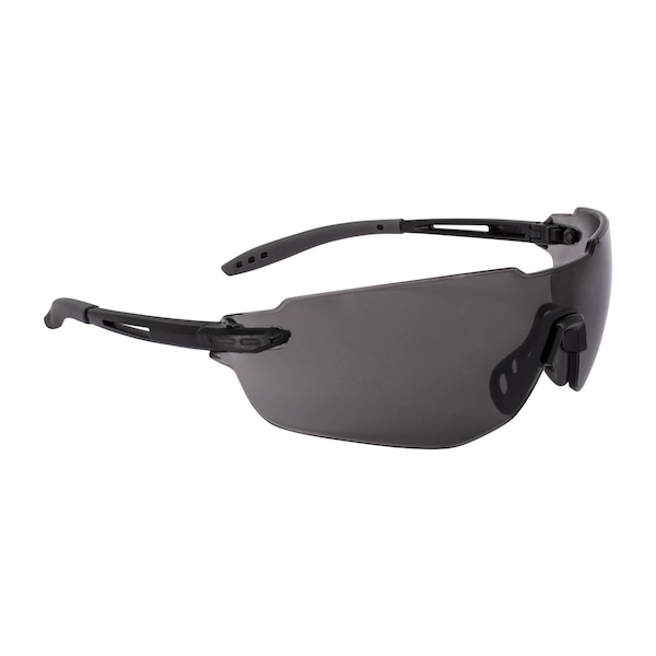 Radians Aphelion, Safety Glasses, Anti-Scratch, Smoke Lens, Black Frame, Frameless, 1 PR APH1-20 - main